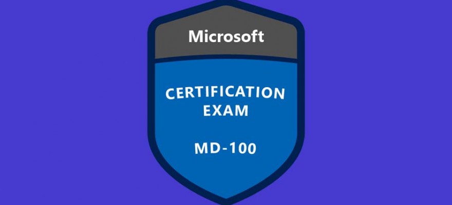 Microsoft certifikace MD-100 pro Mikoláše Kaplana