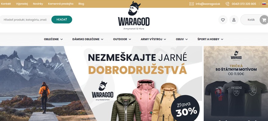 Waragod: přechod e-shopu na firemní cloudové řešení