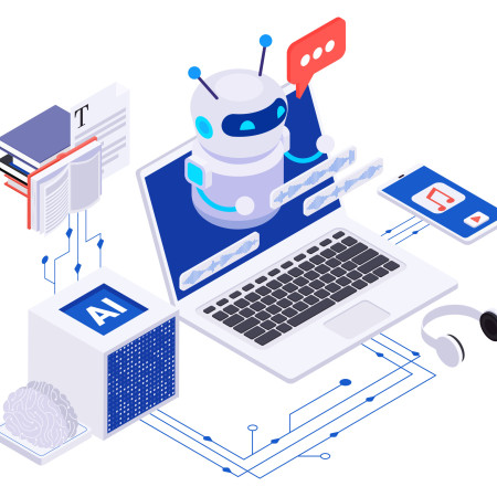 Ai Content Creation Concept